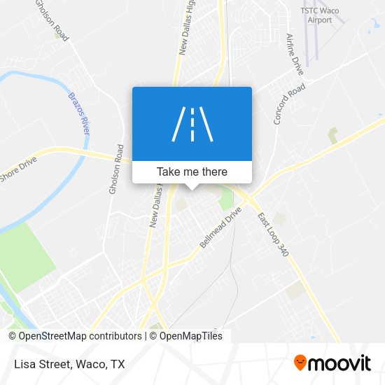 Mapa de Lisa Street