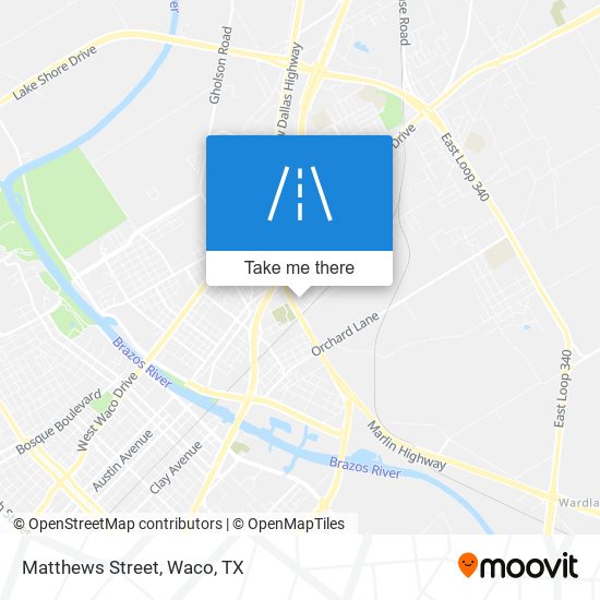 Matthews Street map