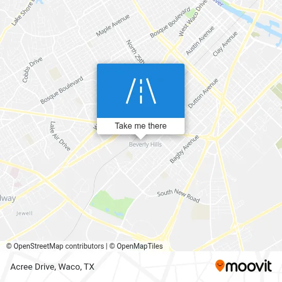 Acree Drive map