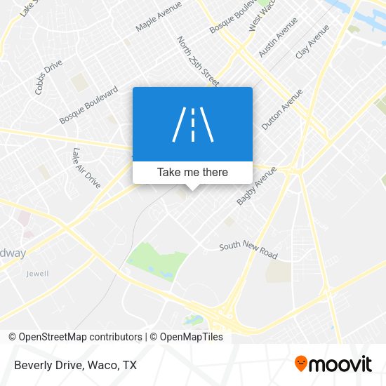 Mapa de Beverly Drive