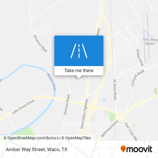 Mapa de Amber Way Street