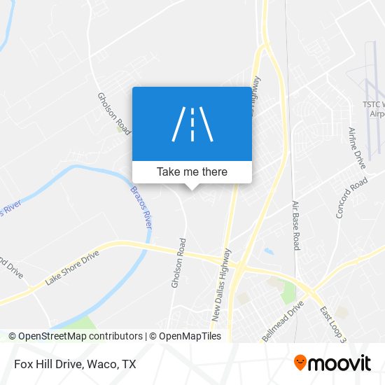 Mapa de Fox Hill Drive