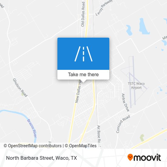Mapa de North Barbara Street