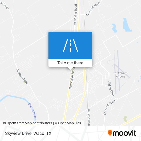 Skyview Drive map