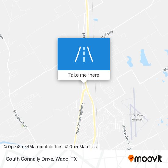 South Connally Drive map