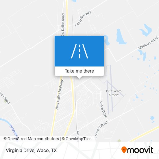Virginia Drive map