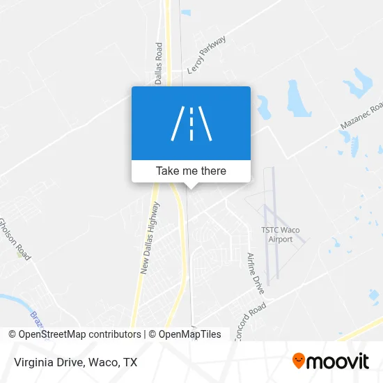 Virginia Drive map