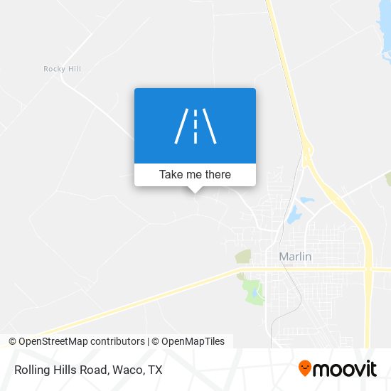 Mapa de Rolling Hills Road