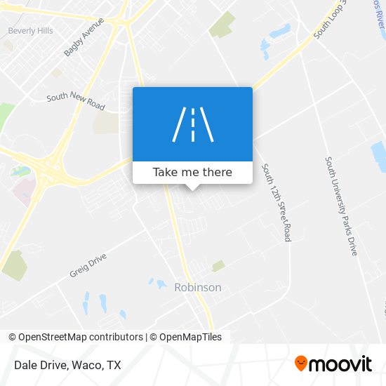 Dale Drive map