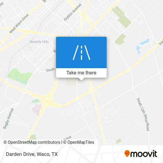 Darden Drive map