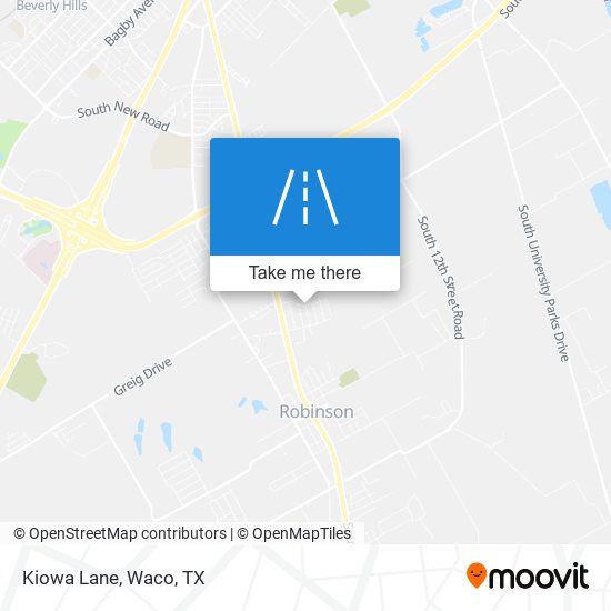Mapa de Kiowa Lane