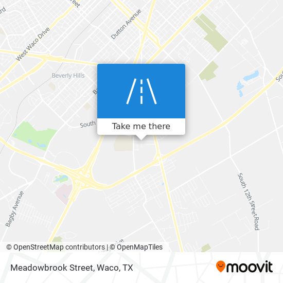 Meadowbrook Street map