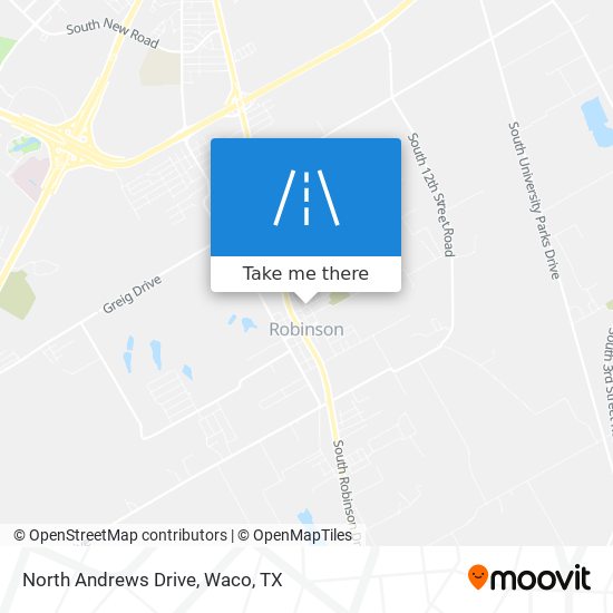 Mapa de North Andrews Drive
