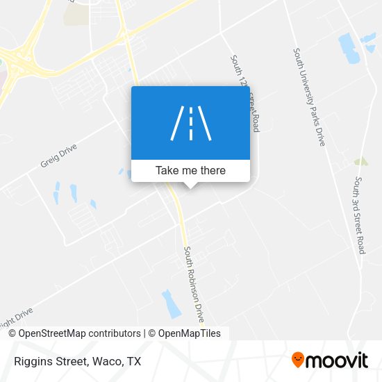 Mapa de Riggins Street