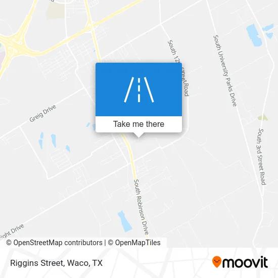 Riggins Street map