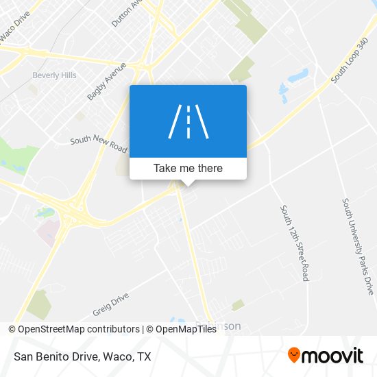 Mapa de San Benito Drive