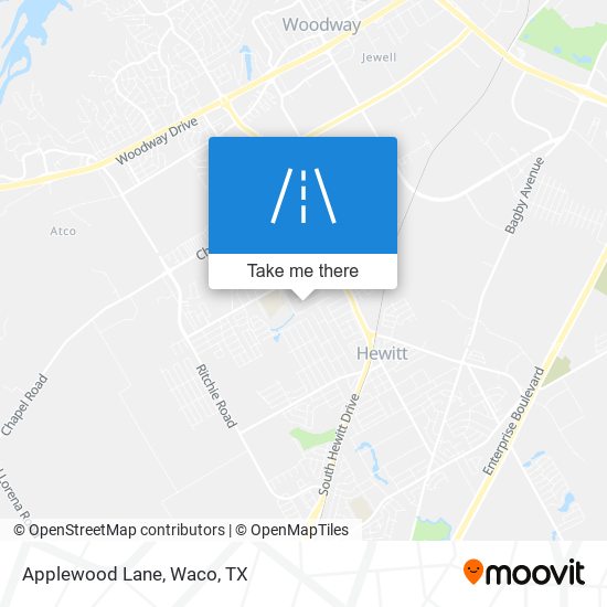 Mapa de Applewood Lane