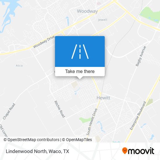 Mapa de Lindenwood North