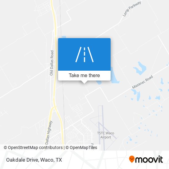 Mapa de Oakdale Drive