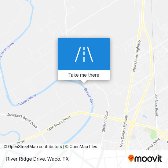 River Ridge Drive map