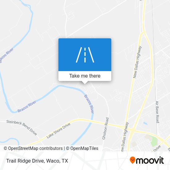 Mapa de Trail Ridge Drive