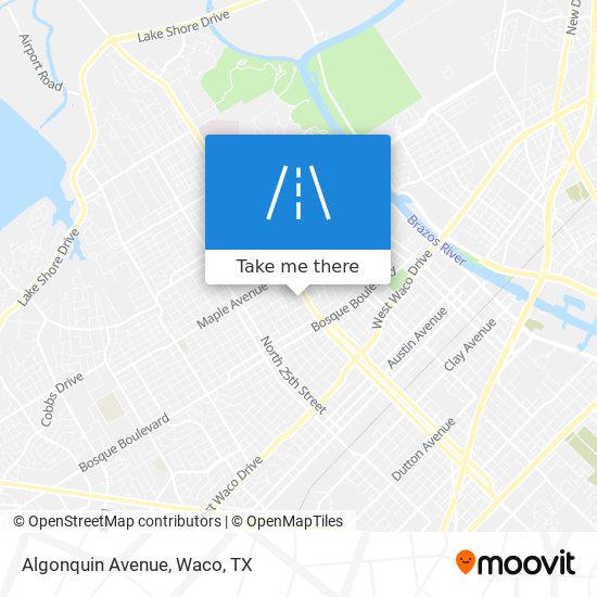 Mapa de Algonquin Avenue