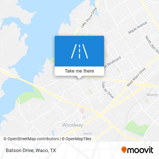 Batson Drive map