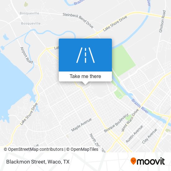 Blackmon Street map