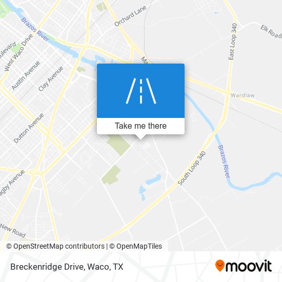 Mapa de Breckenridge Drive