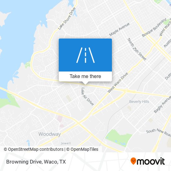 Browning Drive map