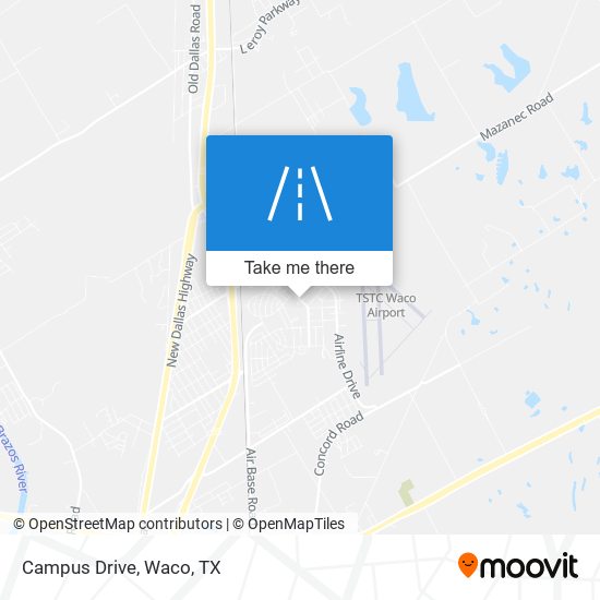 Campus Drive map