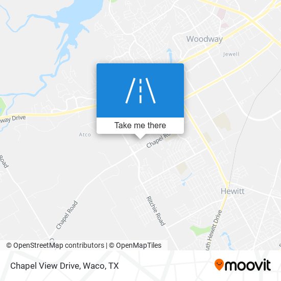 Chapel View Drive map