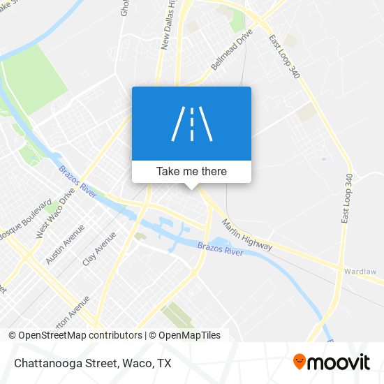 Chattanooga Street map