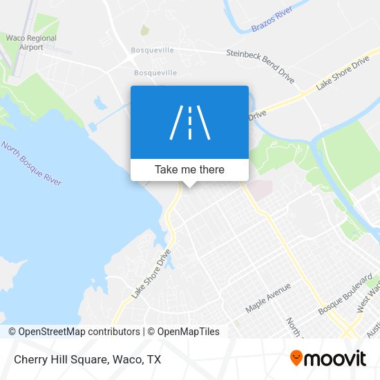 Mapa de Cherry Hill Square