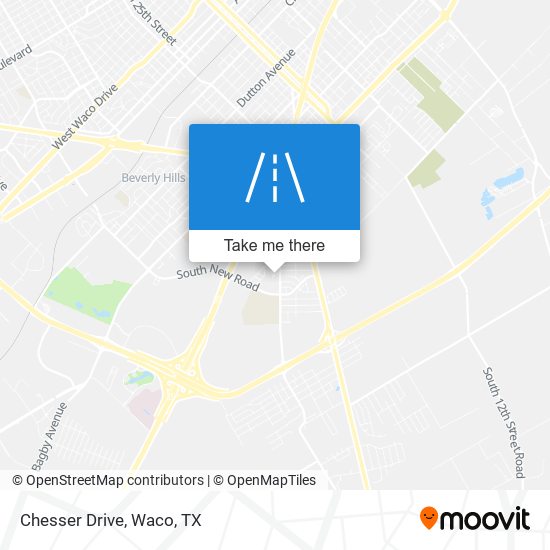 Chesser Drive map