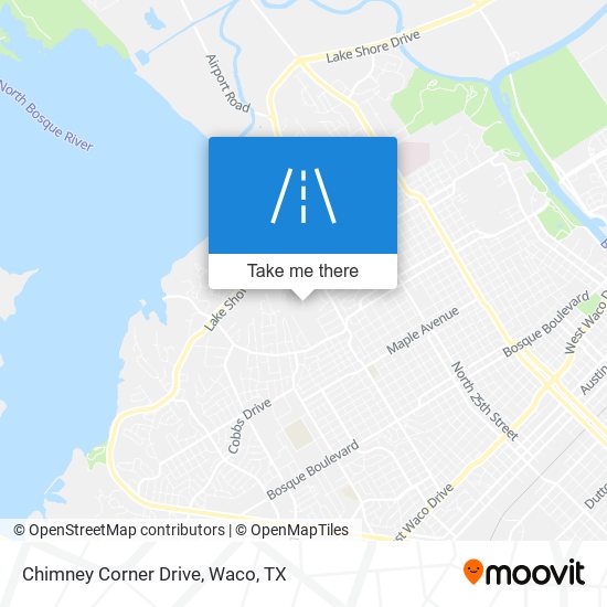 Chimney Corner Drive map