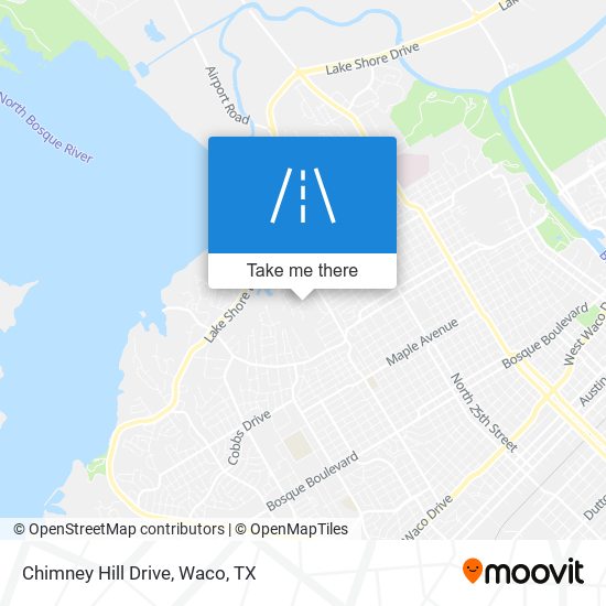 Mapa de Chimney Hill Drive