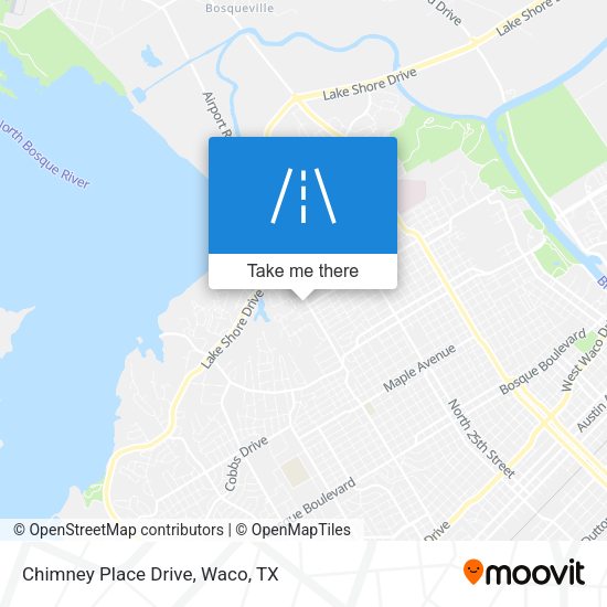 Chimney Place Drive map