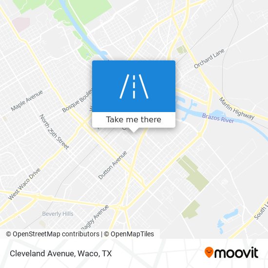 Cleveland Avenue map