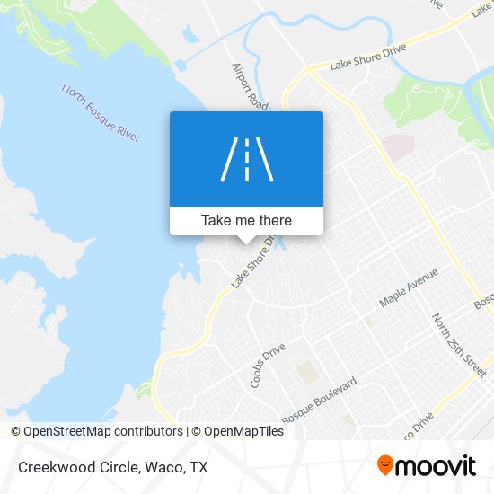 Mapa de Creekwood Circle