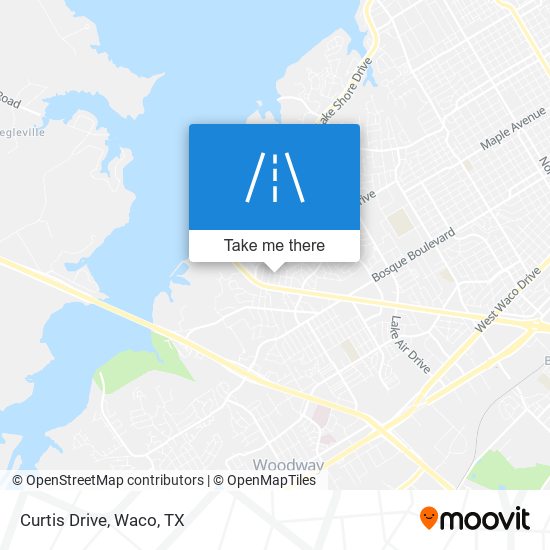 Curtis Drive map