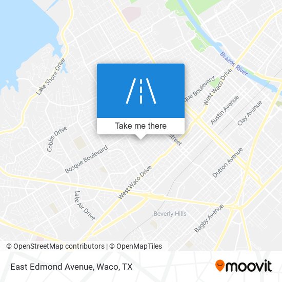 East Edmond Avenue map