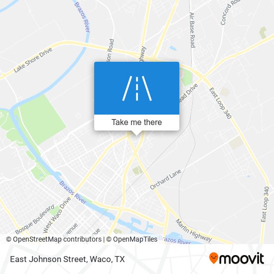 East Johnson Street map