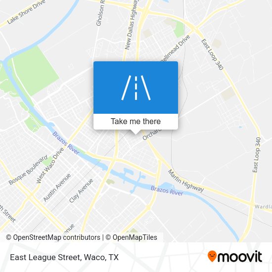 Mapa de East League Street