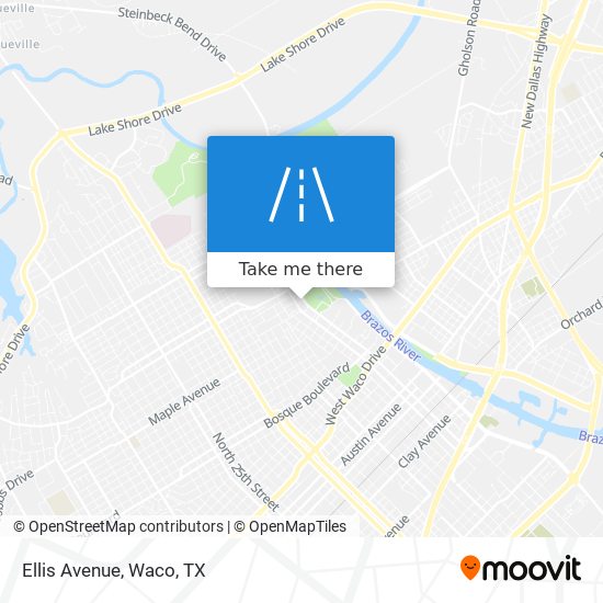 Mapa de Ellis Avenue