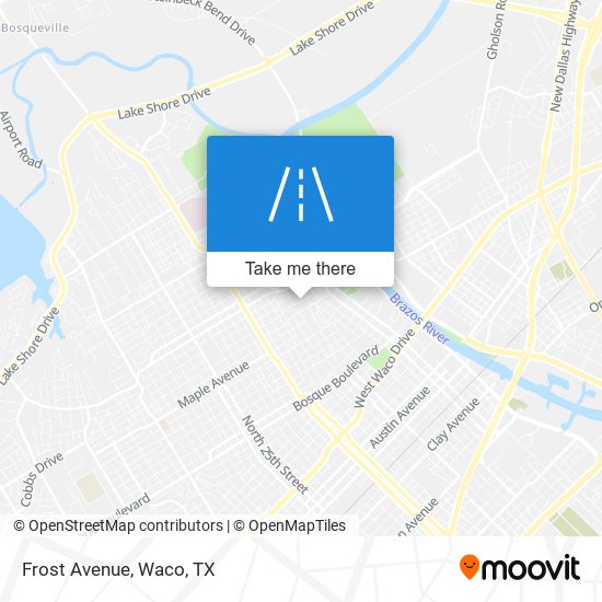 Frost Avenue map