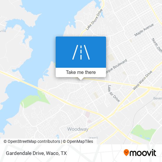 Mapa de Gardendale Drive