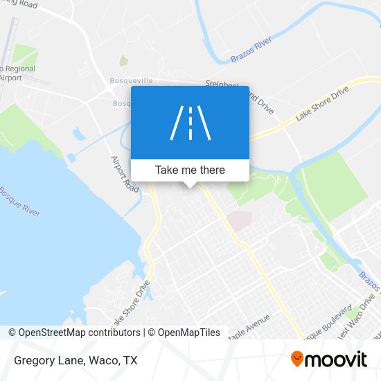 Mapa de Gregory Lane