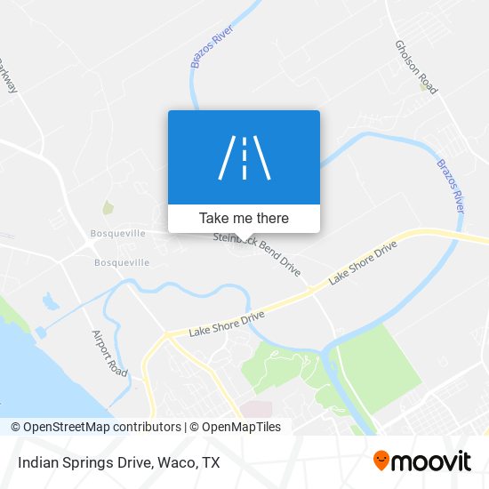Mapa de Indian Springs Drive