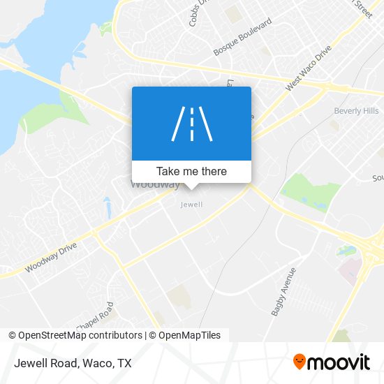 Jewell Road map